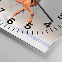 Clock face with numbers