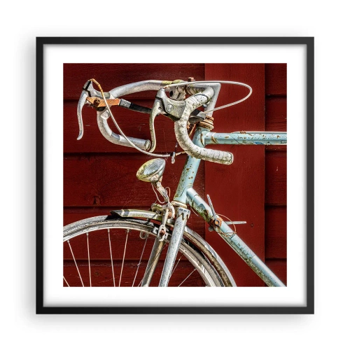 Poster in black frame - Born for Victories - 50x50 cm