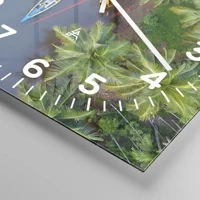 Clock face with numbers