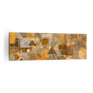 Canvas picture - World Caught in One Form - 160x50 cm