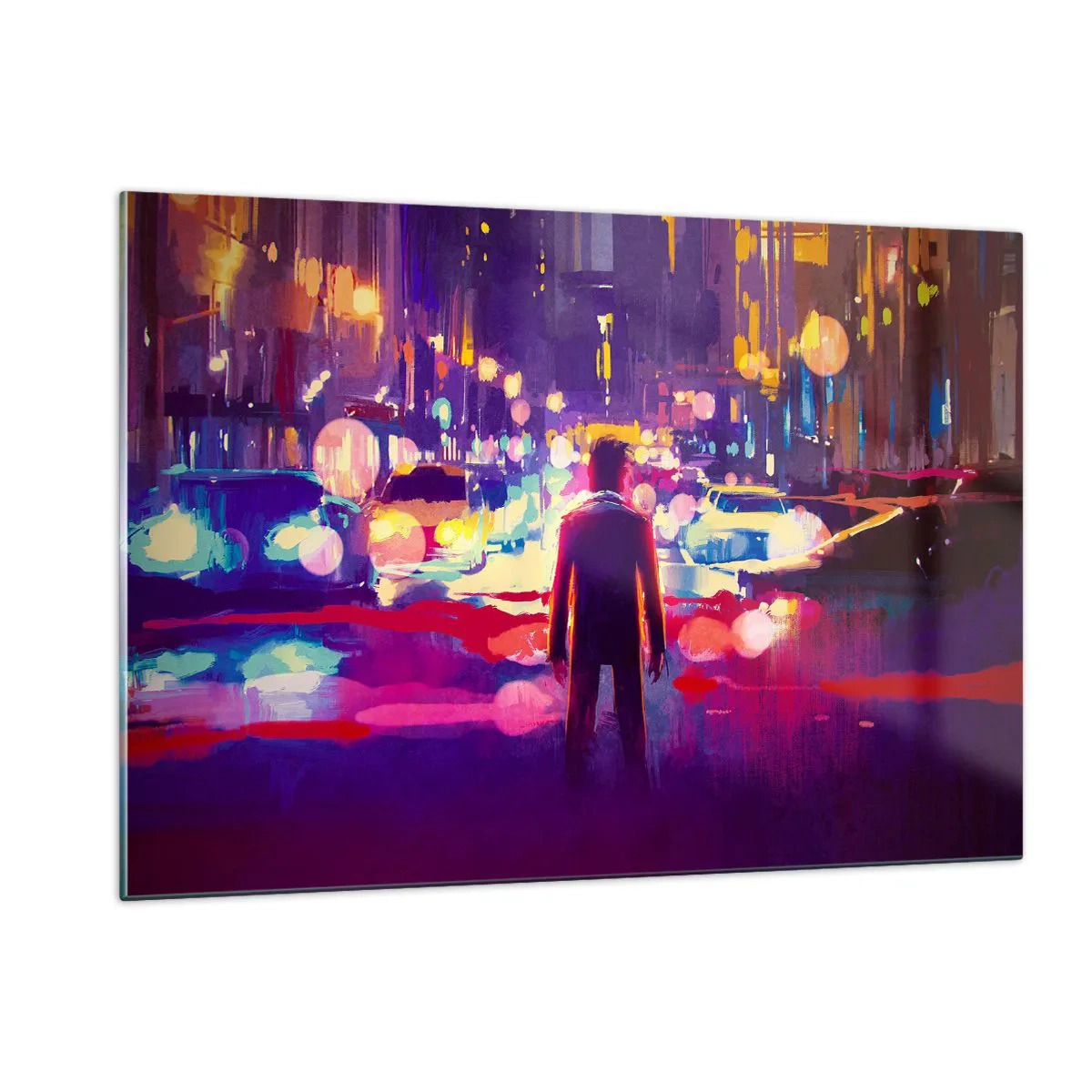Glass picture - Immersed in Light - 120x80 cm