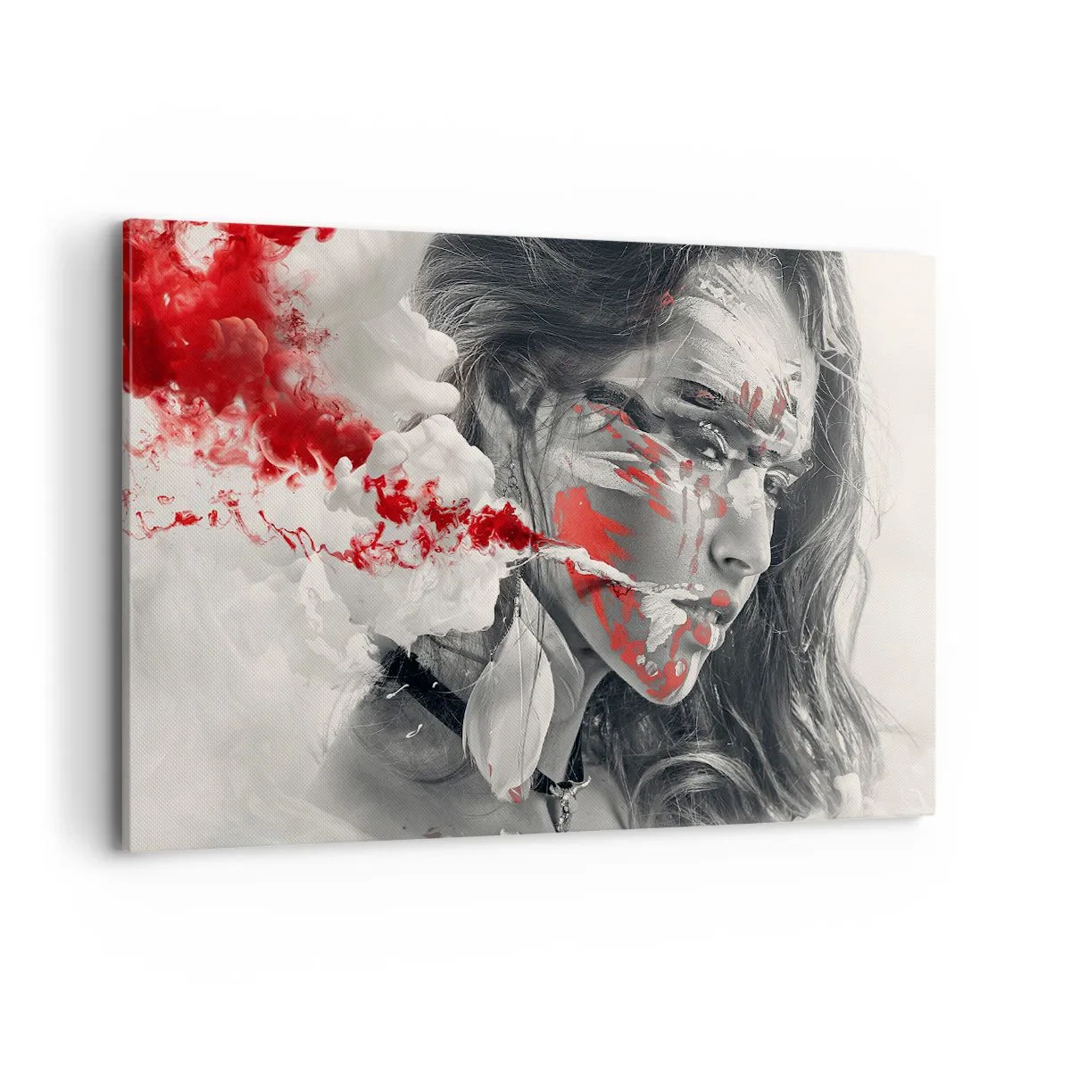 Canvas picture - Smoke of Absurdity - 120x80 cm