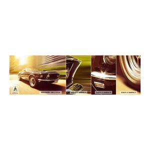 Photo Wallpaper Sample Standard Eco - 1967- Return of the Legend - Car, Cabriolet, Automotive - 100x30 cm