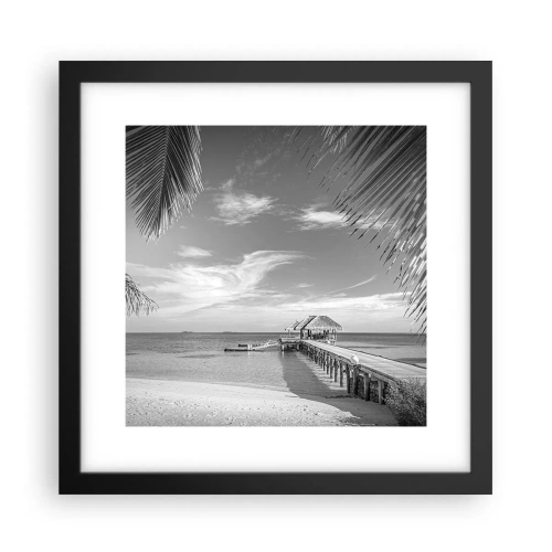 Poster in black frame - Memory or a Dream? - 30x30 cm