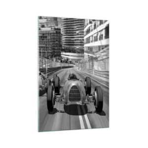 Glass picture - Long Time Ago in Monte Carlo - 70x100 cm