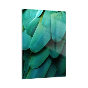 Glass picture - Precision of Parrot Nature - 50x70 cm