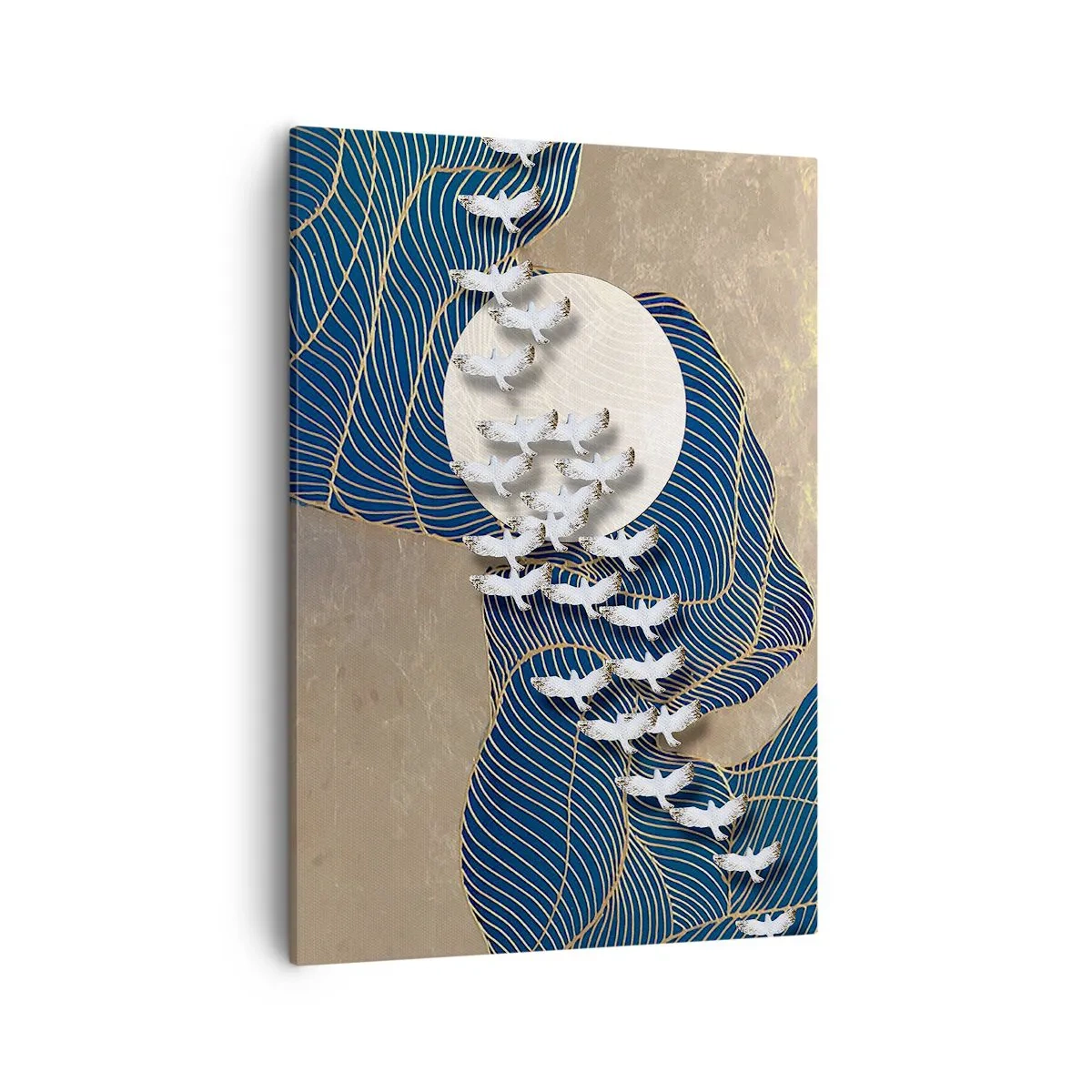 Canvas picture - Freedom, Travel, Community - 50x70 cm