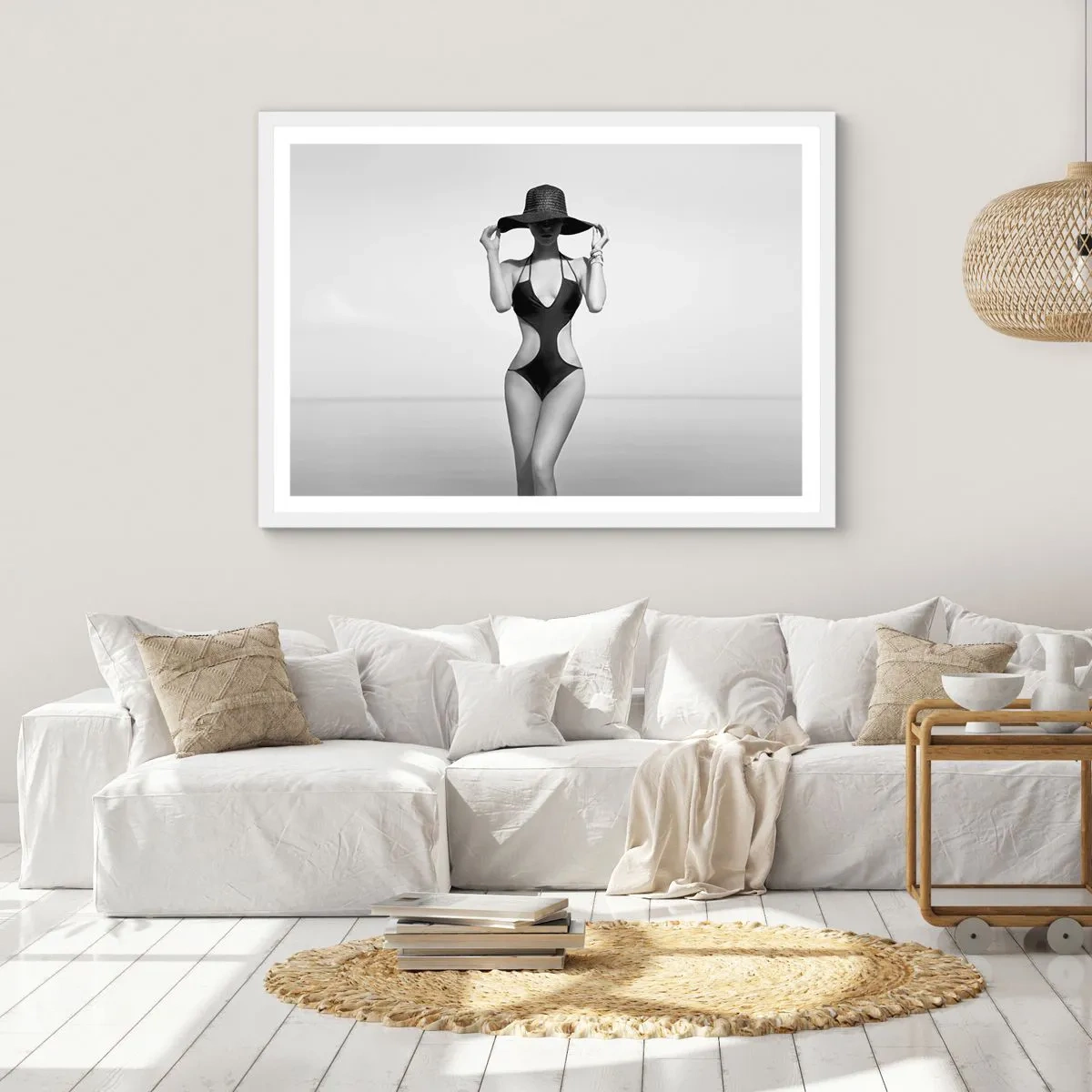 Poster in white frmae - My Name Is: Elegance - 91x61 cm