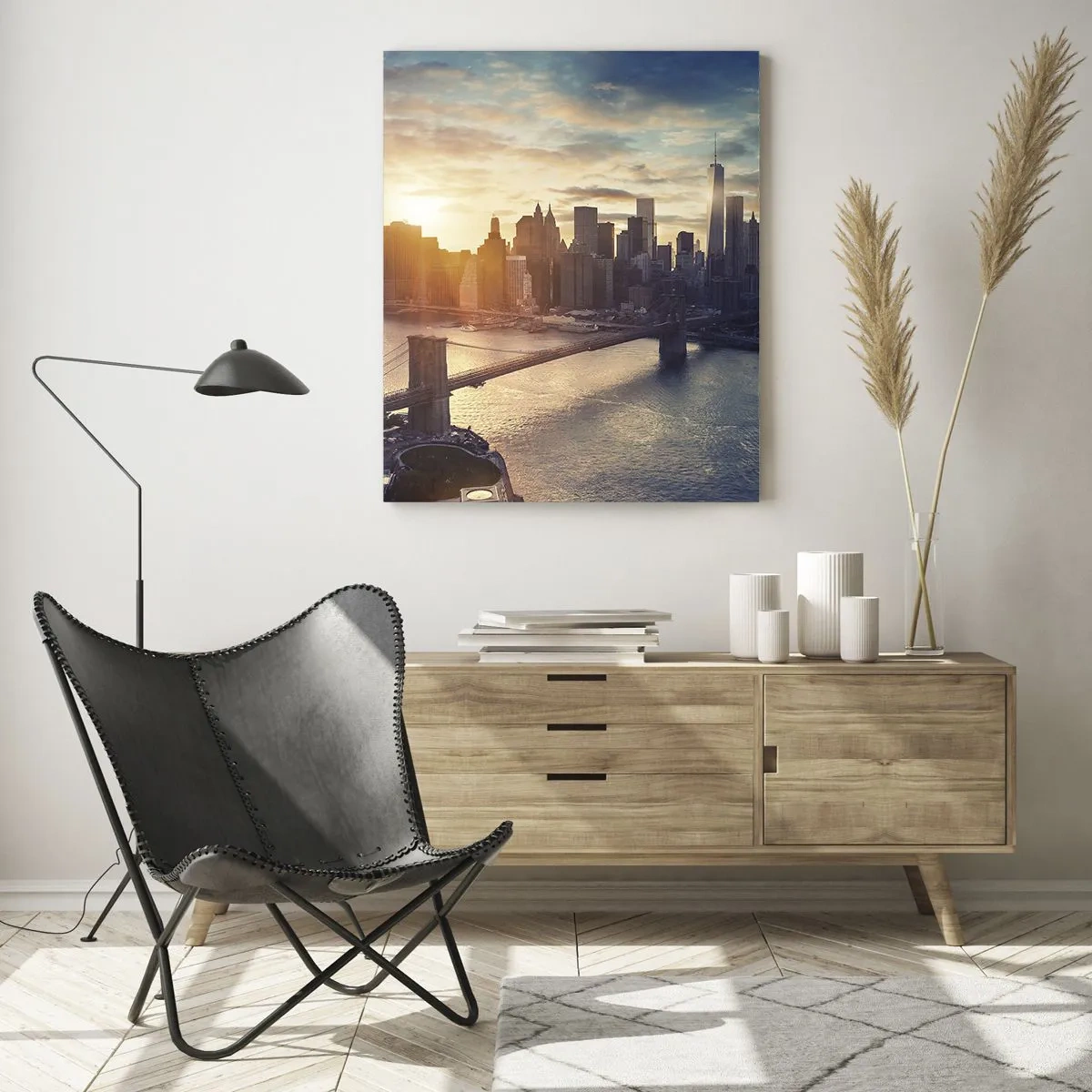 Glass picture - Monument to the Culture of the West - 70x100 cm