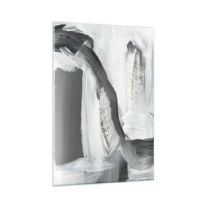 Glass picture - With a Decisive Move - 80x120 cm