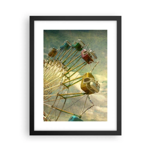 Poster in black frame - There Will Be Fun… - 30x40 cm