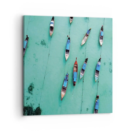 Canvas picture - In Joyful Expectation - 70x70 cm