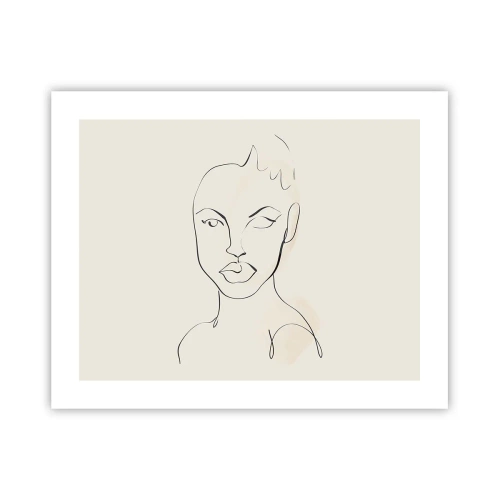 Poster - Outline of Sensuality - 50x40 cm