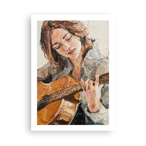 Poster - Concert for Guitar and Girly Heart - 50x70 cm