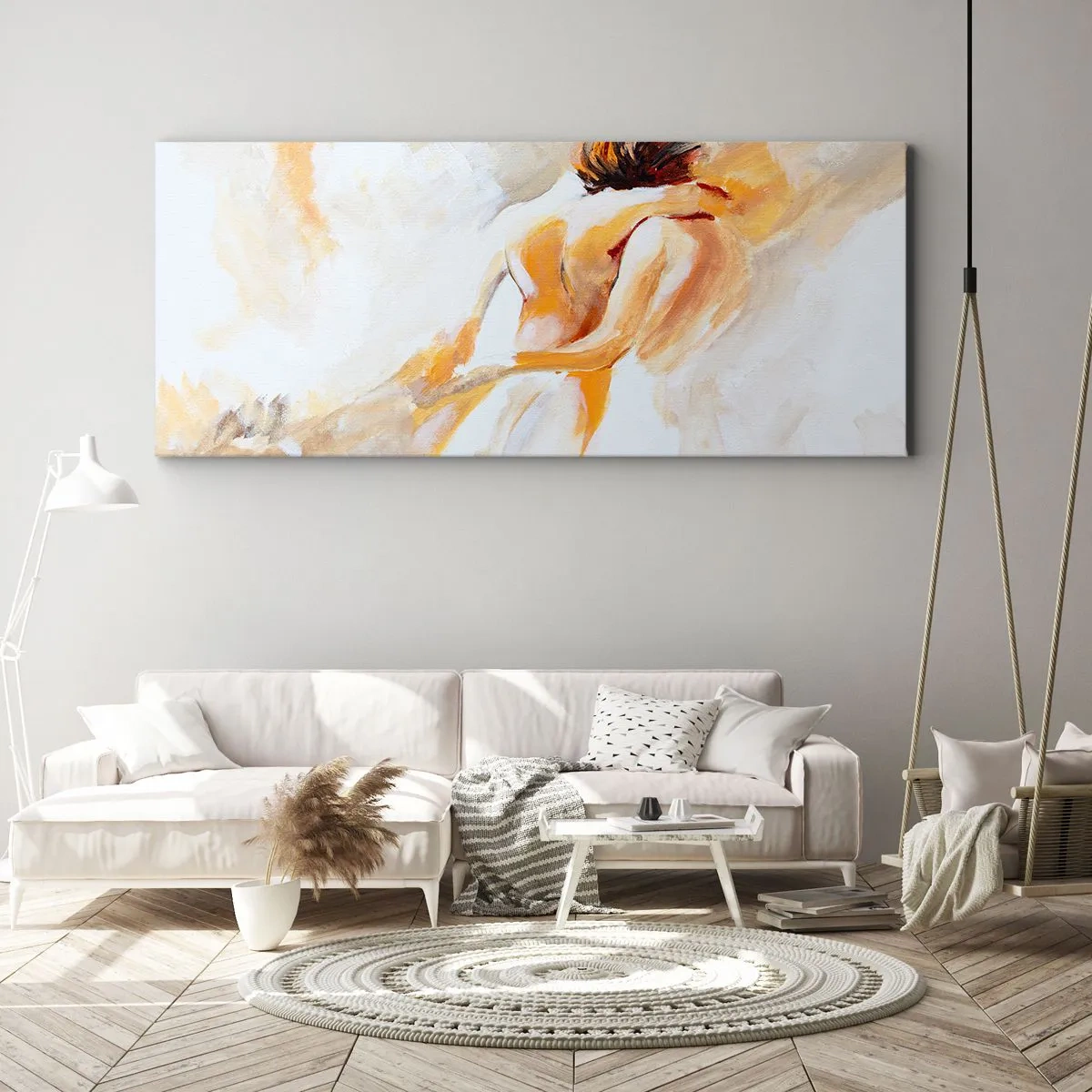 Canvas picture - Heavenly Embrace - 120x50 cm