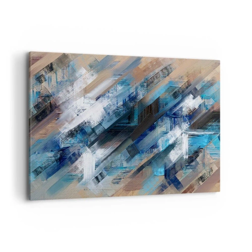 Canvas picture - On the Blue Slant - 120x80 cm