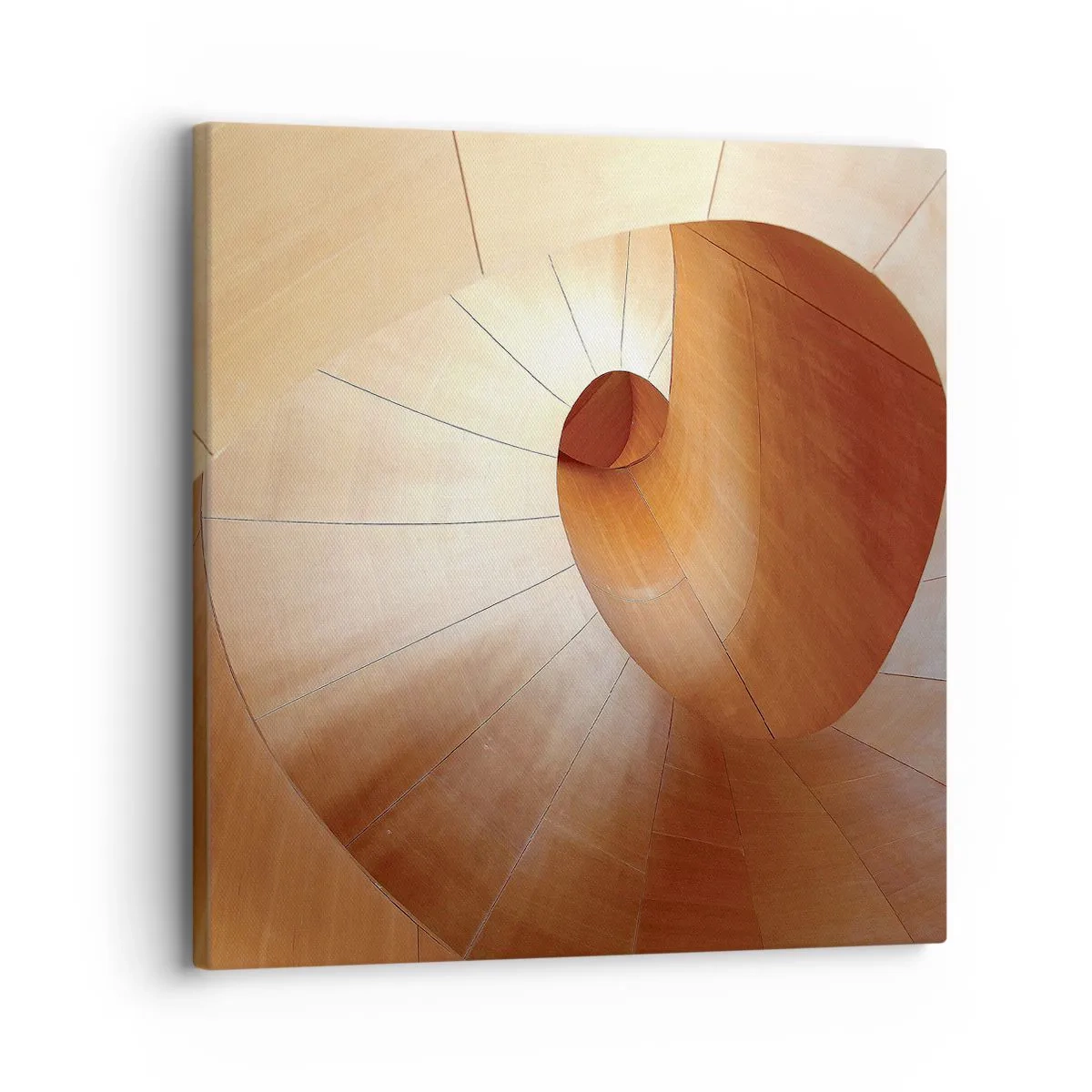 Canvas picture - Architectural Serpentine - 30x30 cm