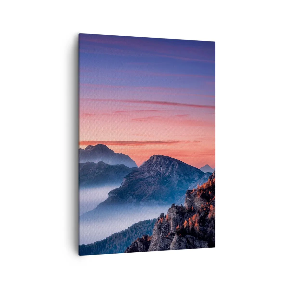 Canvas picture - Over the Valleys - 70x100 cm