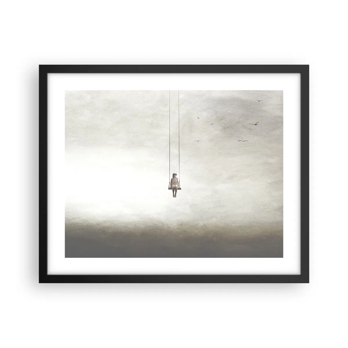 Poster in black frame - Child in Us - 50x40 cm