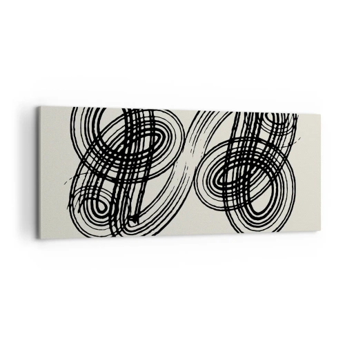 Canvas picture - Spontaneous Result - 100x40 cm