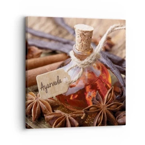 Canvas picture - Unity of Body and Spirit - 30x30 cm