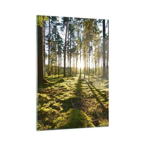 Glass picture - Deep in the Forest - 50x70 cm