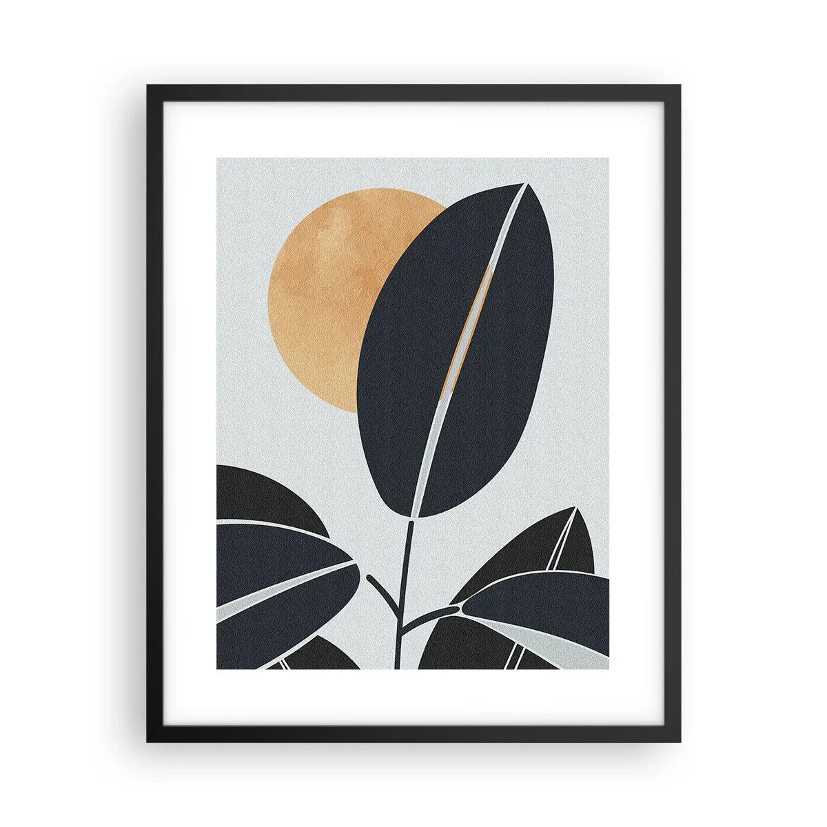 Poster in black frame - Hot Summer's Day - 40x50 cm