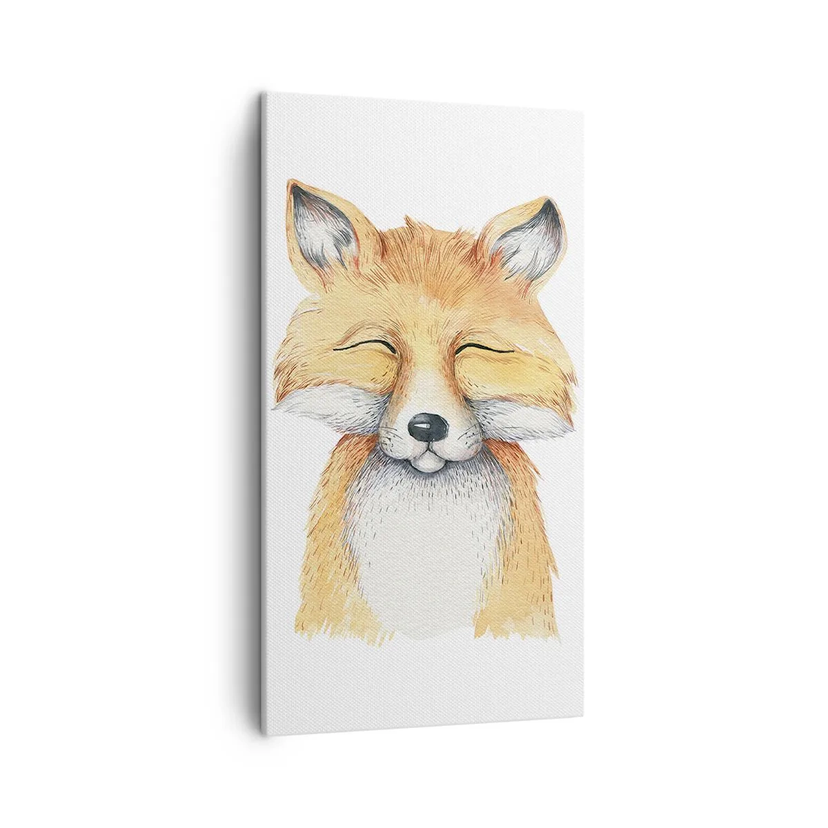 Canvas picture - Fox Moods - 45x80 cm