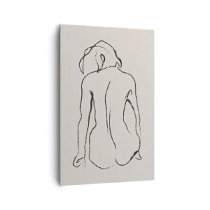 Canvas picture - Woman Nude - 80x120 cm