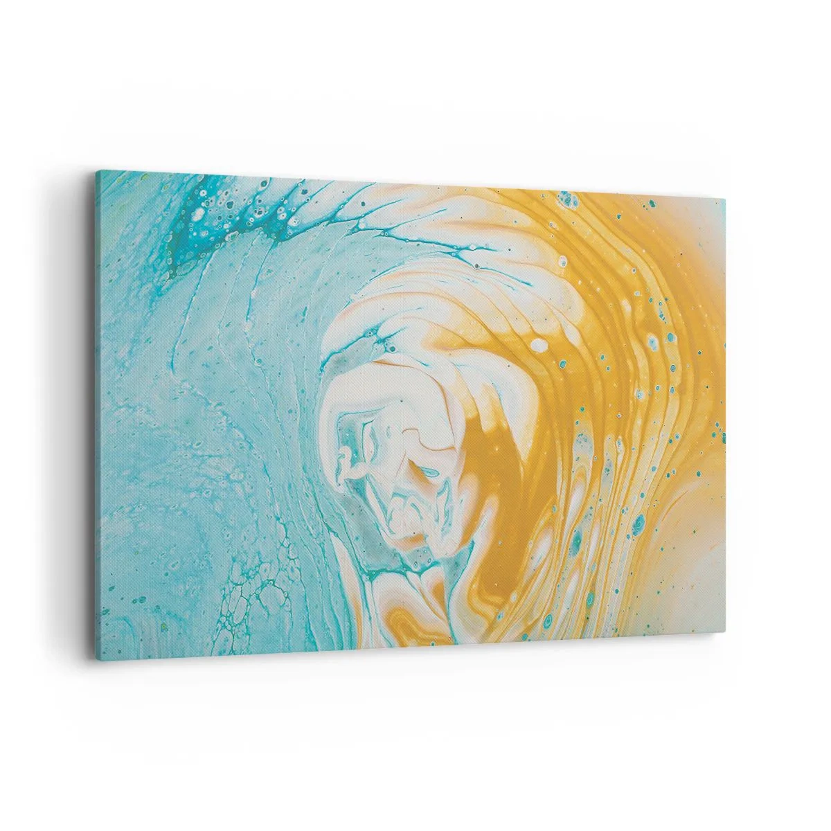 Canvas picture - Pastel Swirl - 120x80 cm