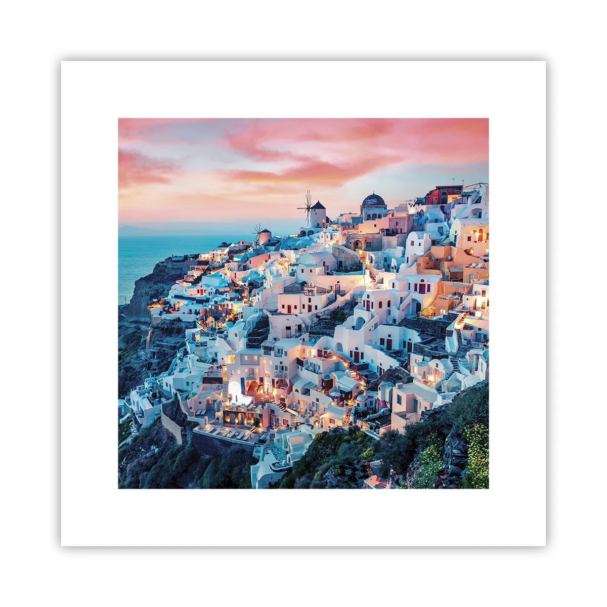 Poster - Your Big Greek Holidays - 30x30 cm