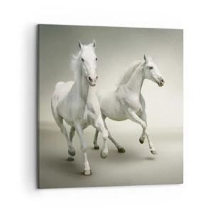 Canvas picture - White Power! - 50x50 cm