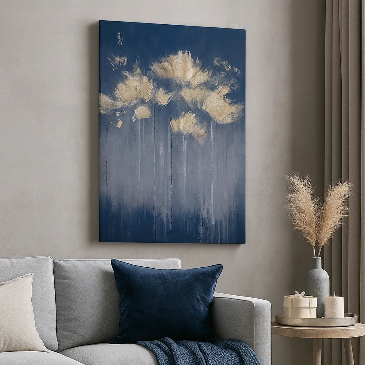 Canvas picture - Like Flakes in the Wind - 50x70 cm