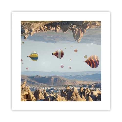 Poster - Here Everything Is Possible - 40x40 cm