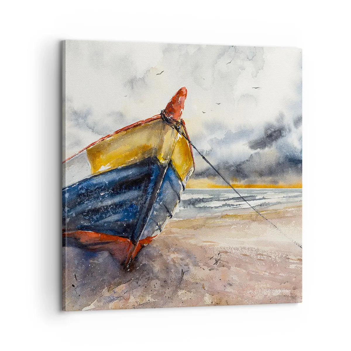 Canvas picture - Rest On the Shore - 60x60 cm