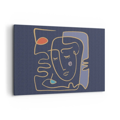 Canvas picture - Deeply In Thoughts - 100x70 cm