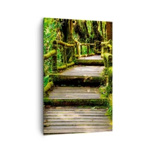 Canvas picture - Down the Green Path - 80x120 cm