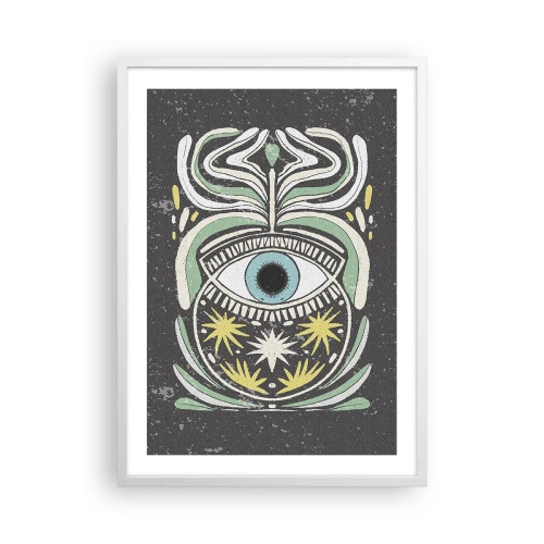 Poster in white frmae - Tribal Rituals - 50x70 cm