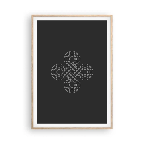 Poster in light oak frame - In Celtic Spirit - 70x100 cm