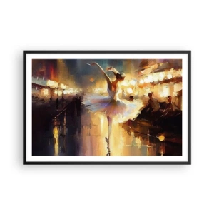 Poster in black frame - Miracle on the Street - 91x61 cm