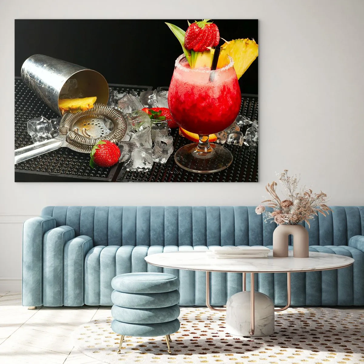 Glass picture - Coctail of Flavours - 100x70 cm