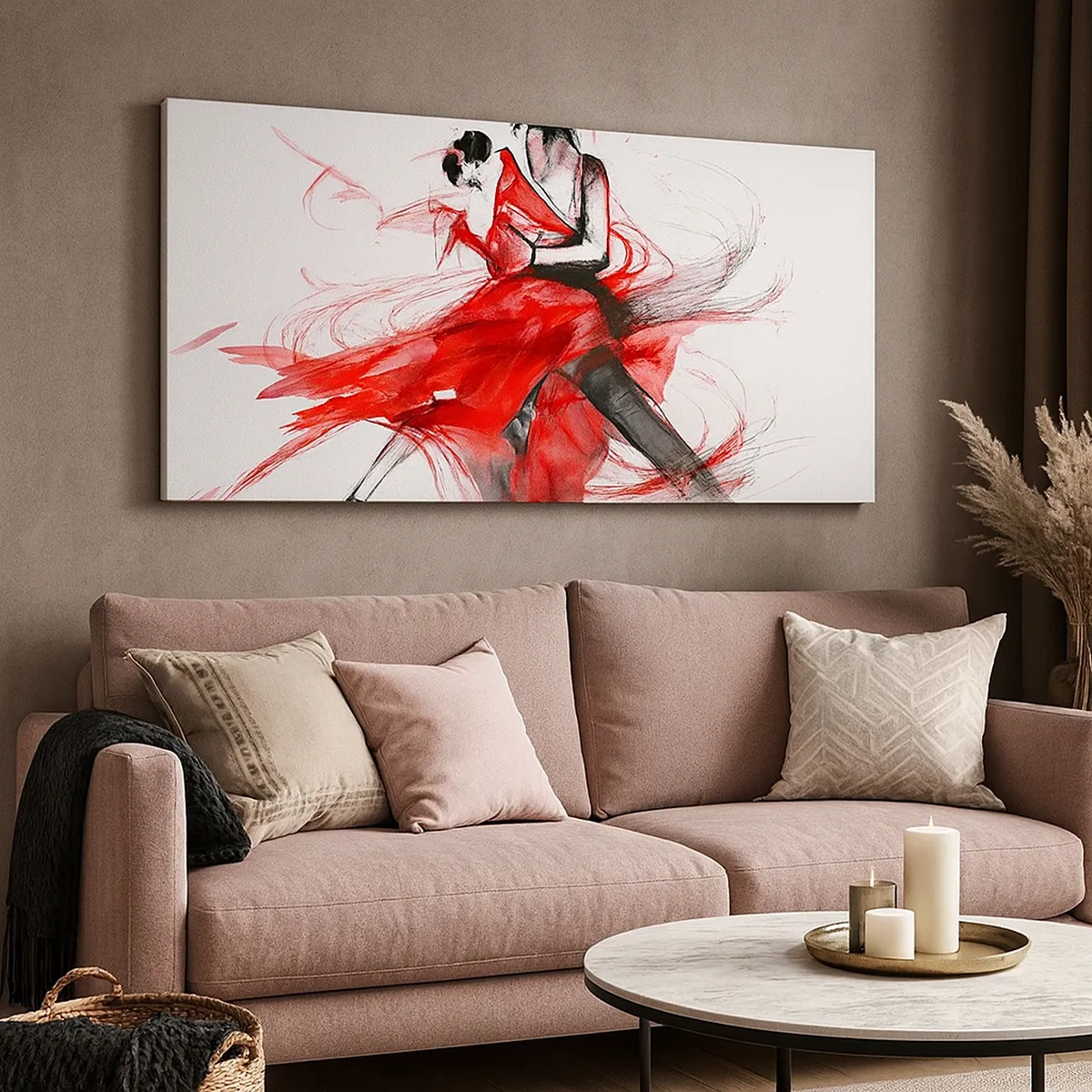 Canvas picture - Tango - Rhythm of Passion - 30x30 cm