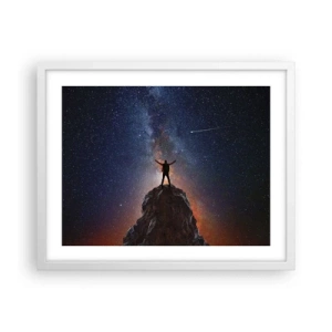 Poster in white frmae - Power Is with Me! - 50x40 cm