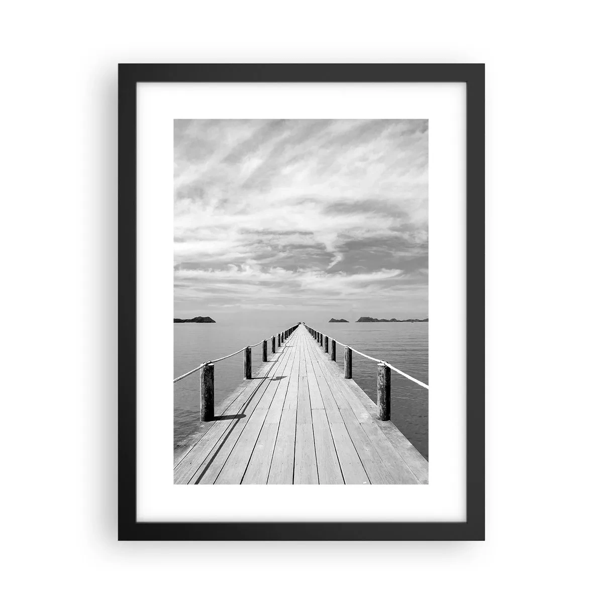 Poster in black frame - Maybe a Trip… - 30x40 cm