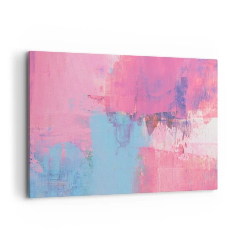 Canvas picture - Pink, Blue and a Pinch of Light - 100x70 cm