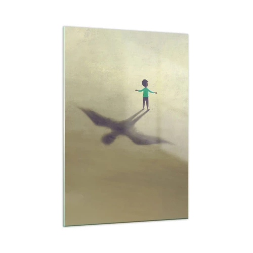 Glass picture - Hero of the Future - 50x70 cm