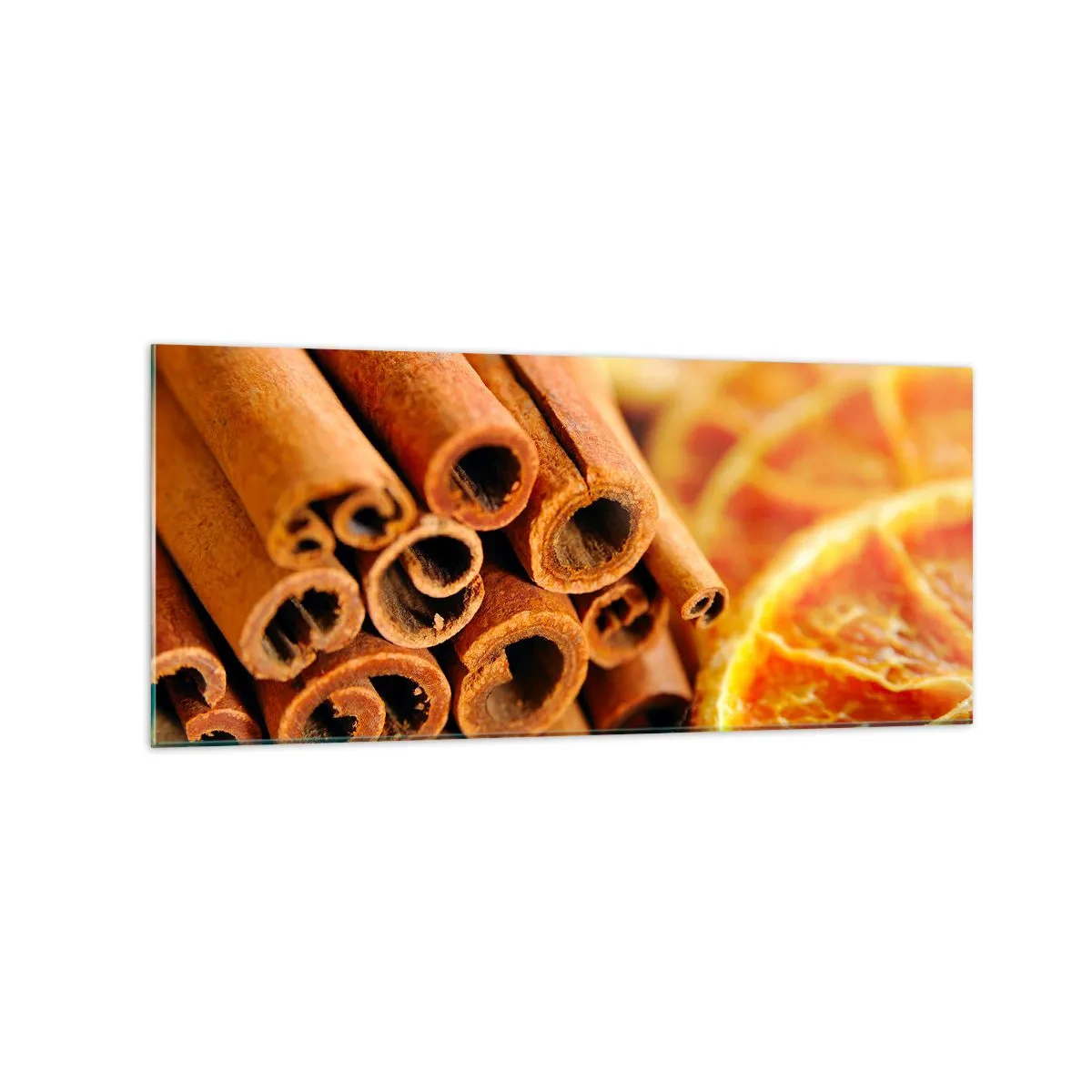 Glass picture - Can You Smell the Aroma? - 120x50 cm