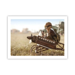 Poster - Take off for a Dream - 70x50 cm