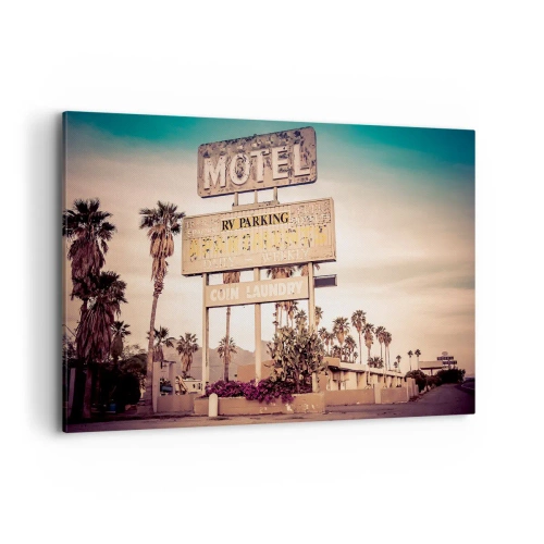 Canvas picture - The Time Stopped Here - 120x80 cm