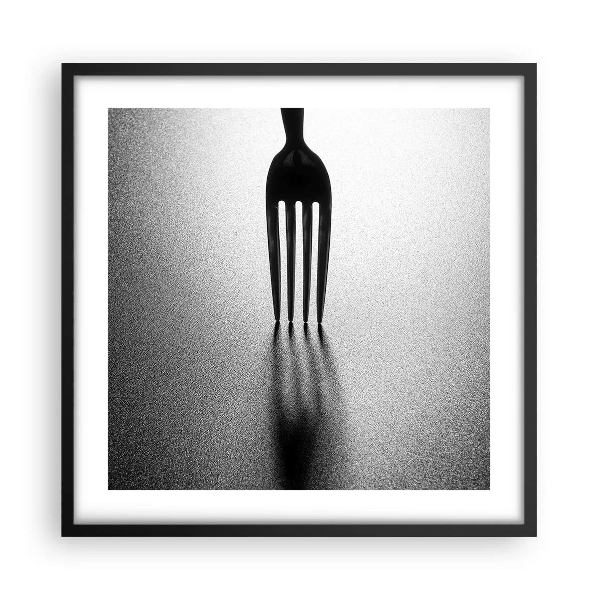 Poster in black frame - Light and Shade - 50x50 cm